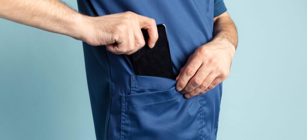Healthcare uniforms help reduce virus spread