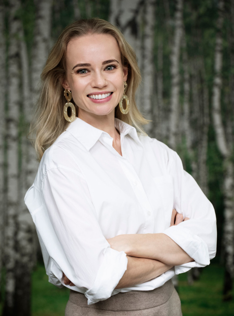 Josephine Alhanko, co-founder of Reused Remade Ab.