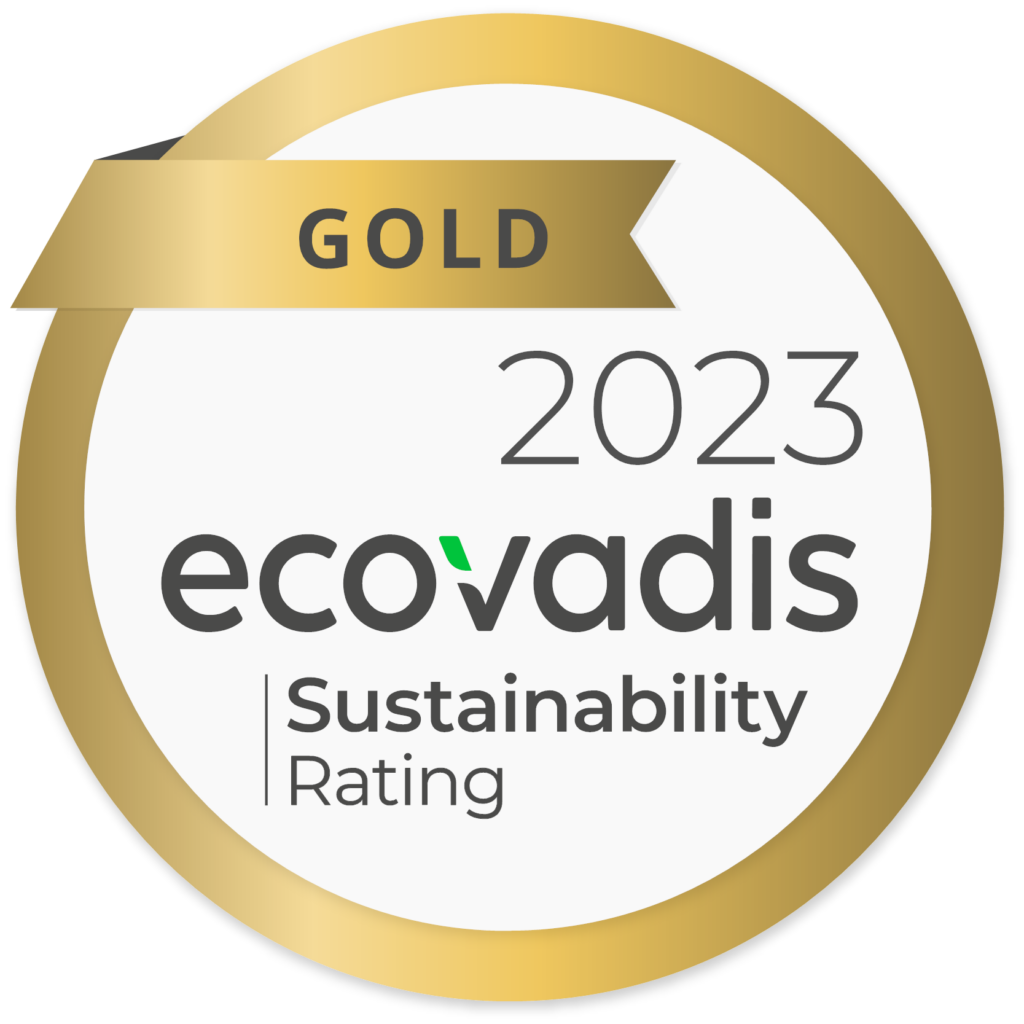Lindström has the EcoVadis Gold certificate.