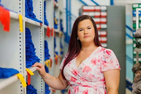 Lisette Vahar from Lindström is regularly in touch with Saarioinen and other food customers
