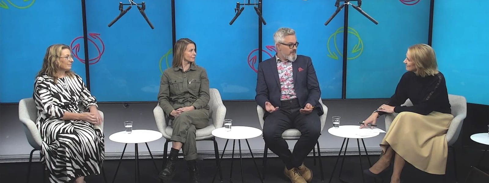 Lindström's Circular economy webinar speakers and host