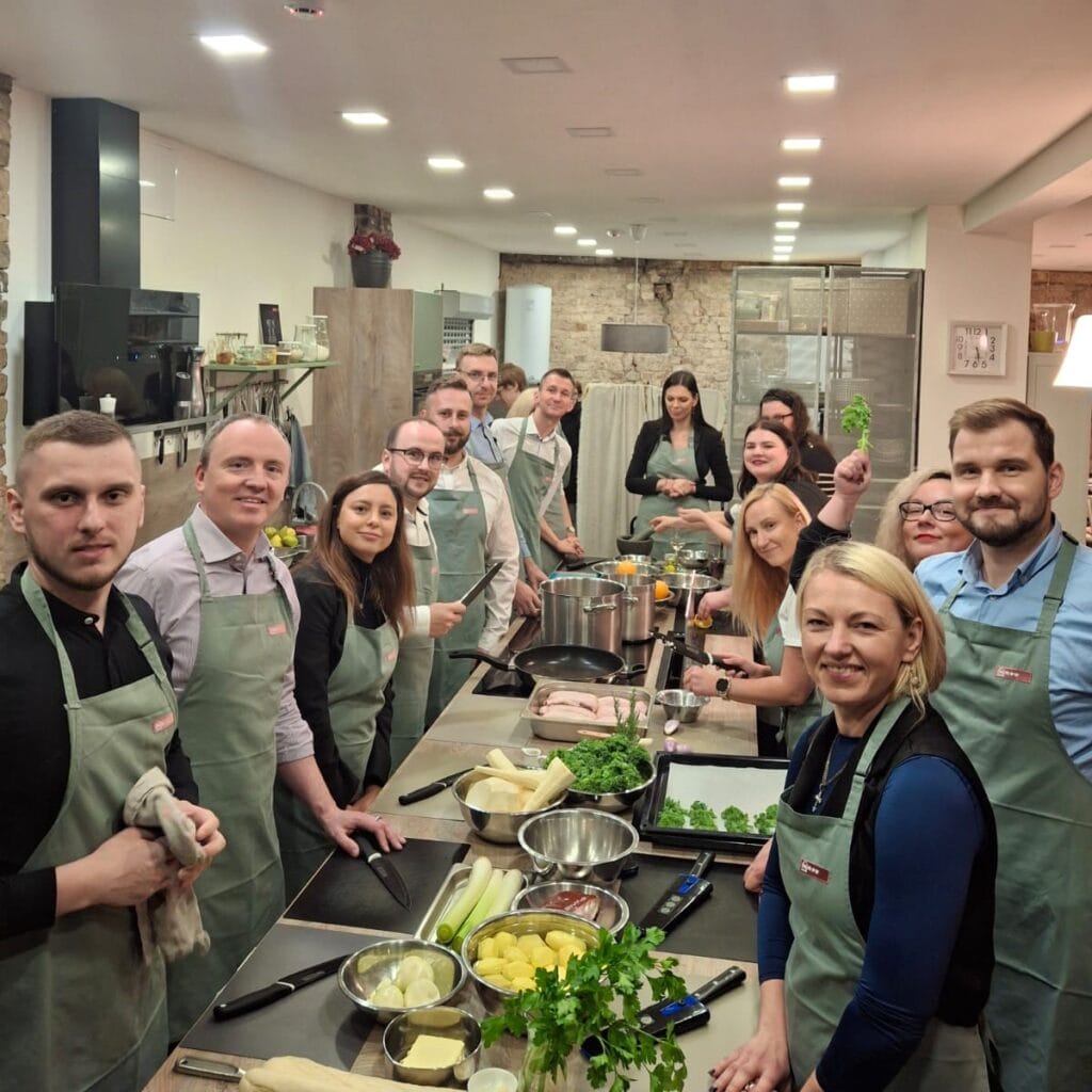 Family fiendly workplace - cooking