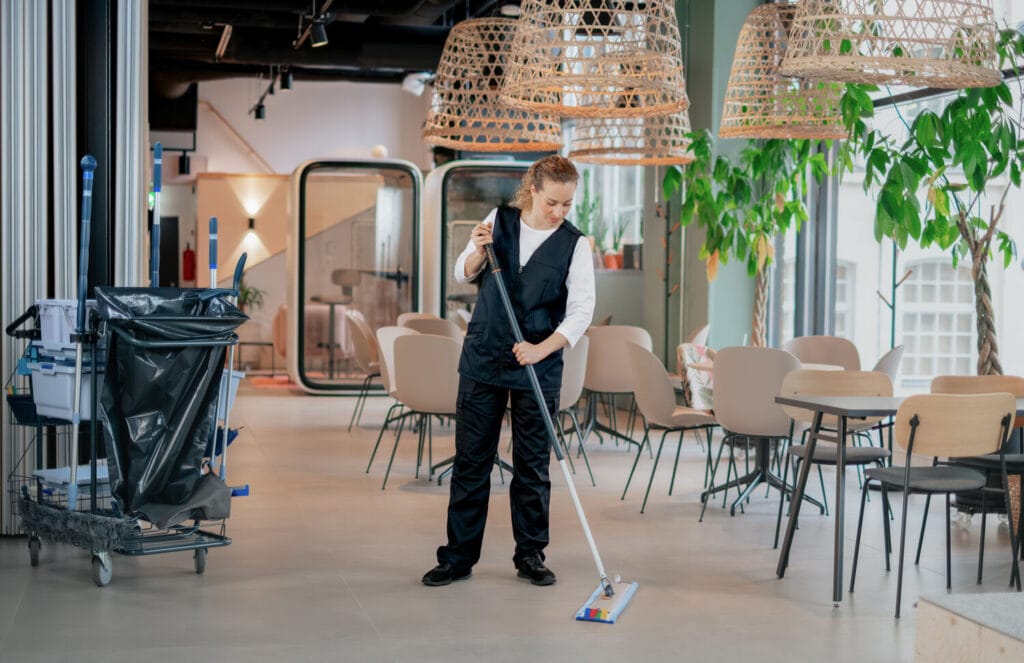Cleaning textiles service