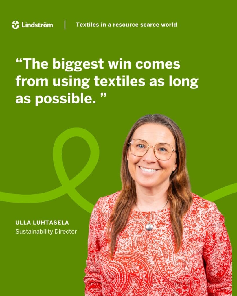 Ulla Luhtasela, textiles in a resource scarce world