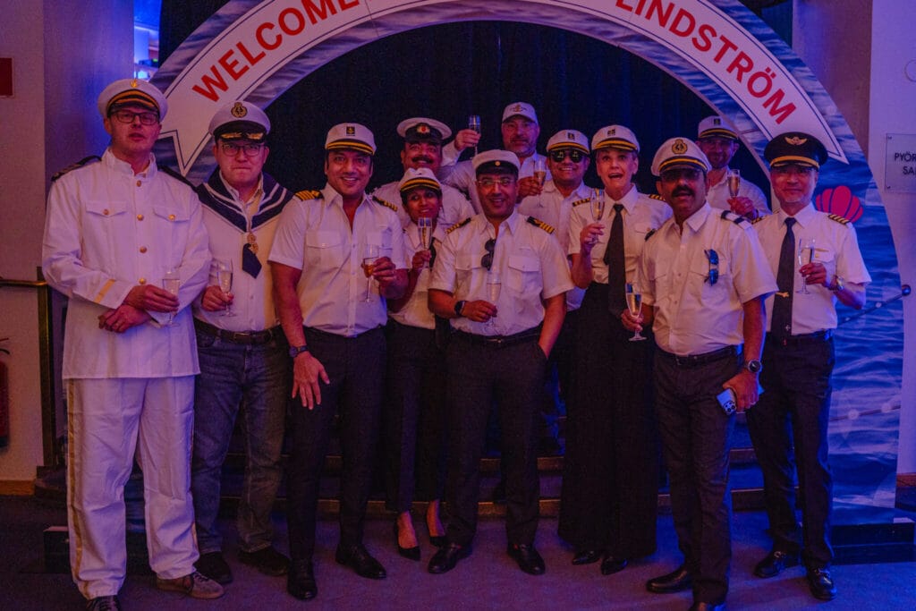 Team Asia getting a special recognition for the best evening party outfits.