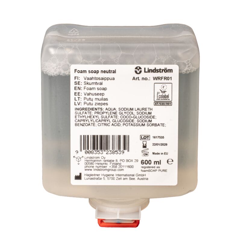 Picture of Foam soap neutral 8x600ml (WRFR01)
