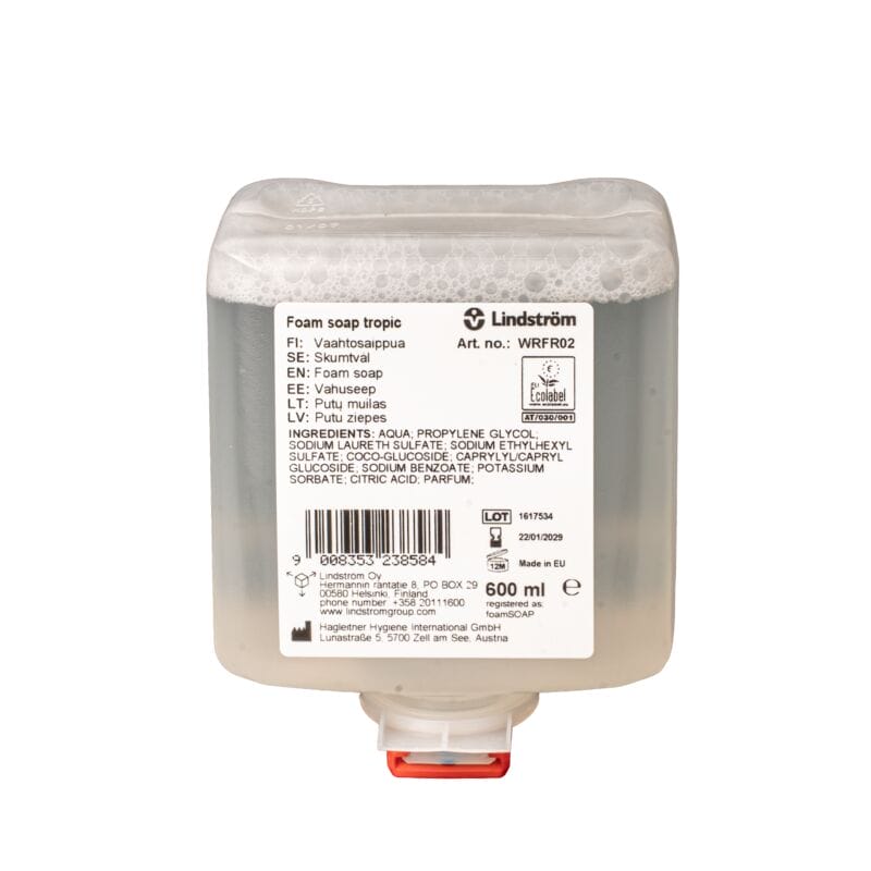 Picture of Foam soap tropic 8x600ml  (WRFR02)