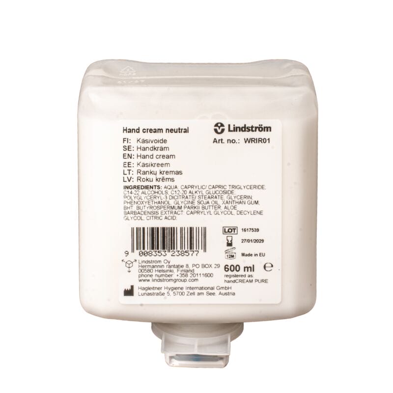 Picture of WRIR01Hand cream neutral  8x600ml  (WRIR01)