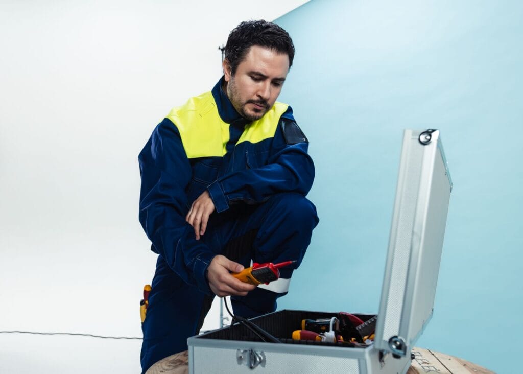 Lindström flame-retardant stretch trousers for demanding work
