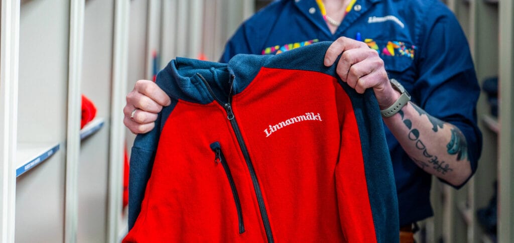 Workwear Flex Service supports daily work at Linnanmäki