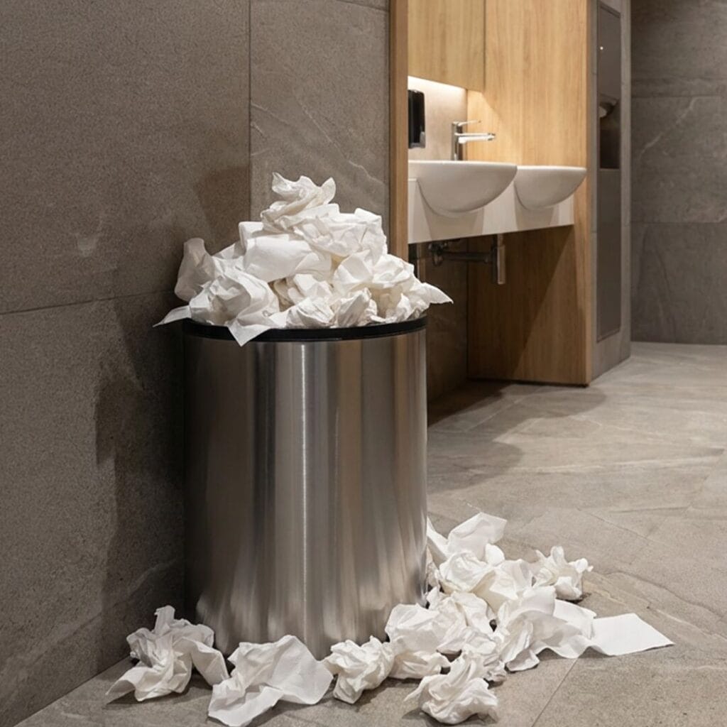 Reduce single use paper towels