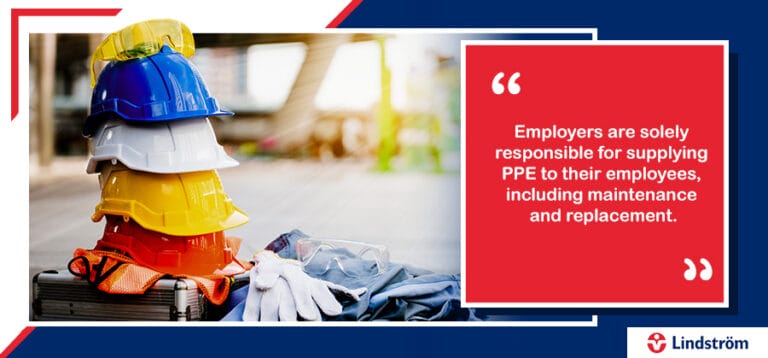 Who Is Responsible For Supplying Employees With Ppe