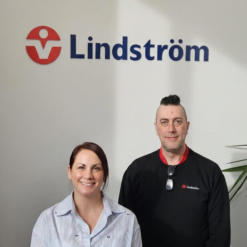 The Lindström UK HR TeamAdam Hunt & Amber Poole