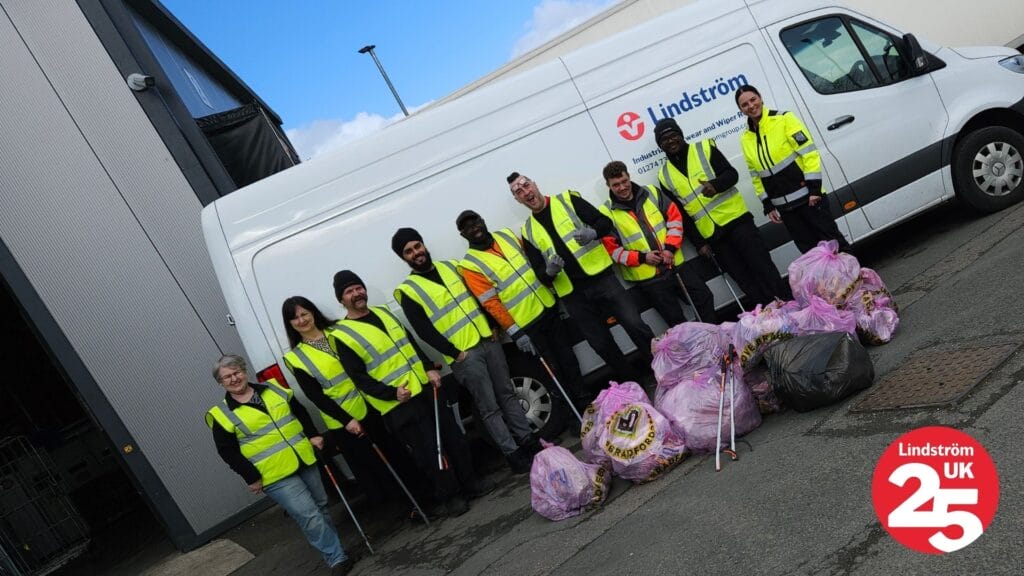 Helping to clean up Bradford as part of local community initiative