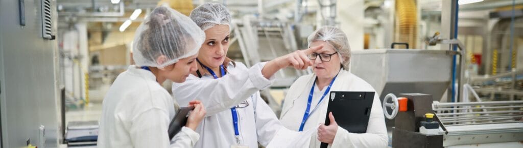 Radna odeća za različite sektore prehrambene industrije: meso, mleko, pekare, riba i gotova jela