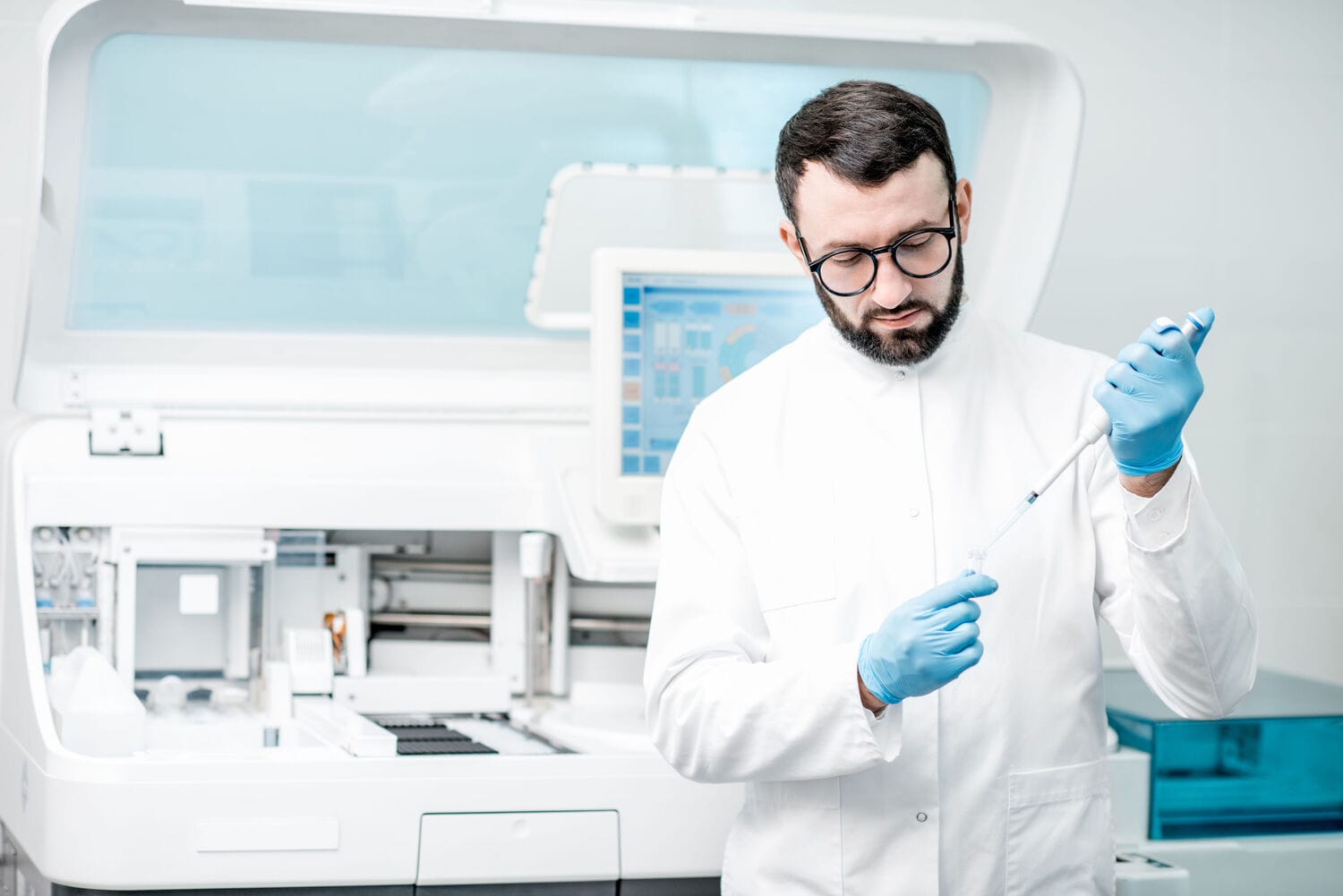 Lab safety in modern research - lab technician coats