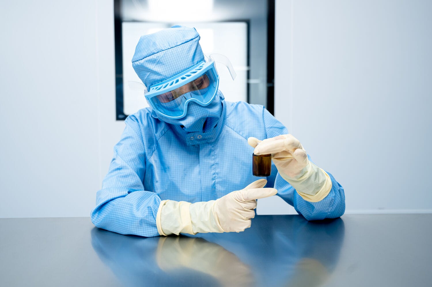 Gown and beard cover selection for contamination control in cleanrooms