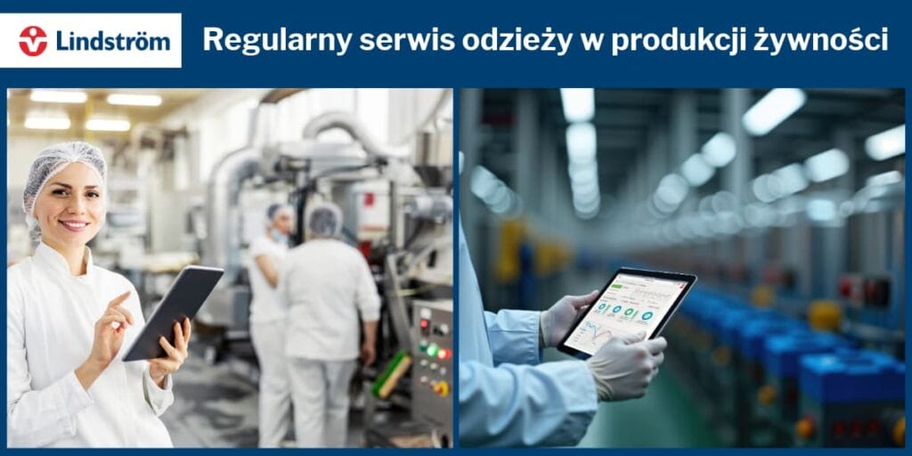 Serwis odzieży w produkcji żywności