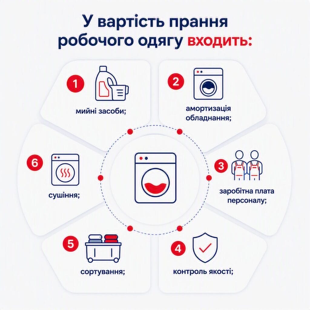 що входить у вартість прання?