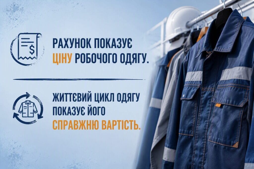вартість робочого одягу
