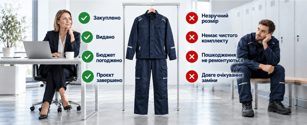 спецодяг без скарг