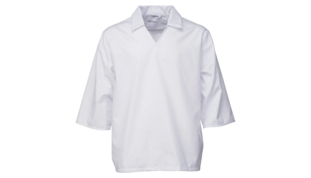 Baker-Arbeits-T-Shirt mit 3/4-Ärmeln