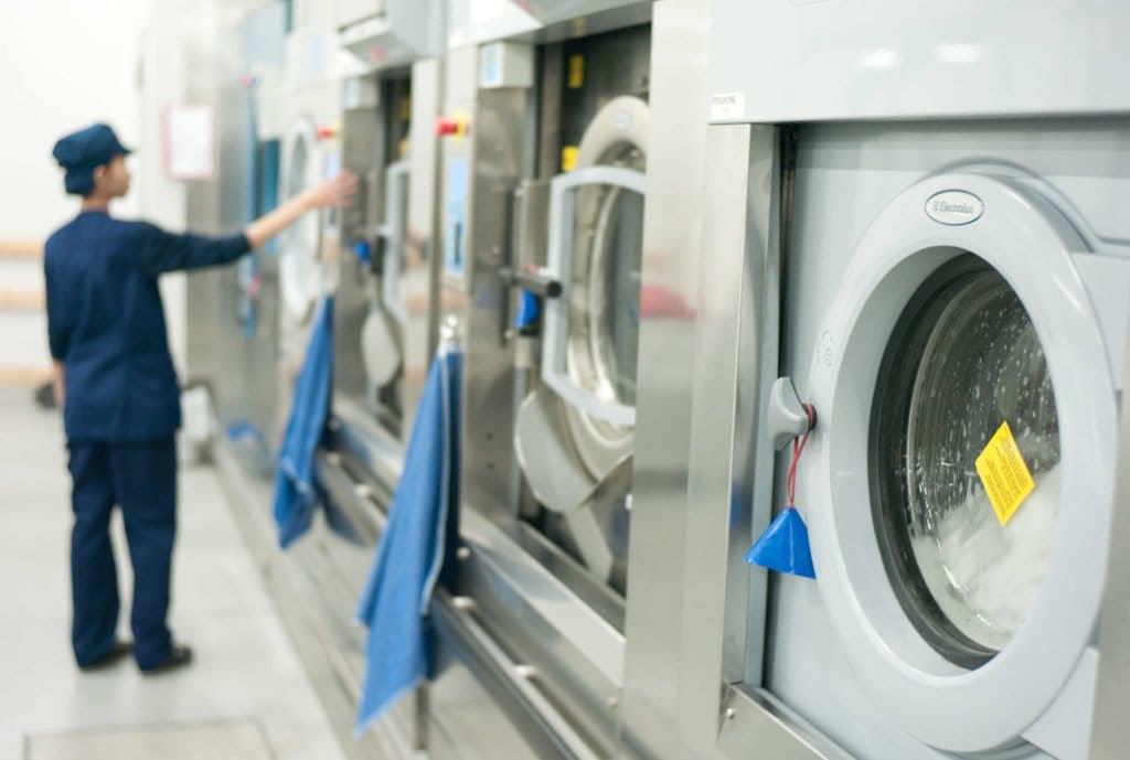So funktioniert unsere Wäscherei für Berufsbekleidung