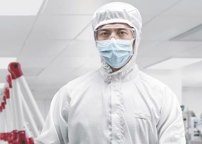 국내 60여 개의 전기 전자 및 제약 바이오 산업에 GMP, ISO 국제 표준 기준에 맞는 방진복을 구독 렌탈형으로 제공하고 있습니다.