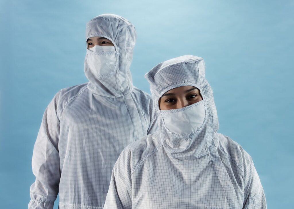 ESD degradation in cleanroom garment management