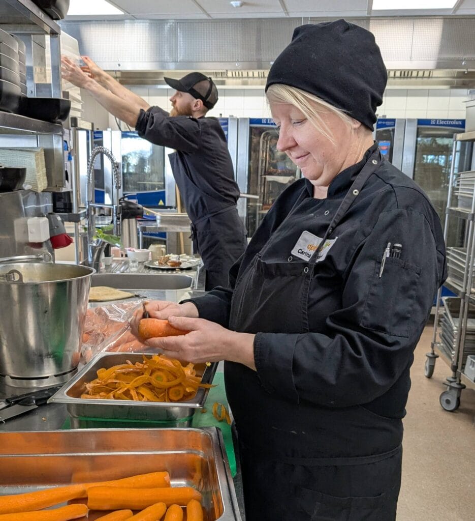 Lindström arbetskläder på Optima Samkommun i Jakobstad