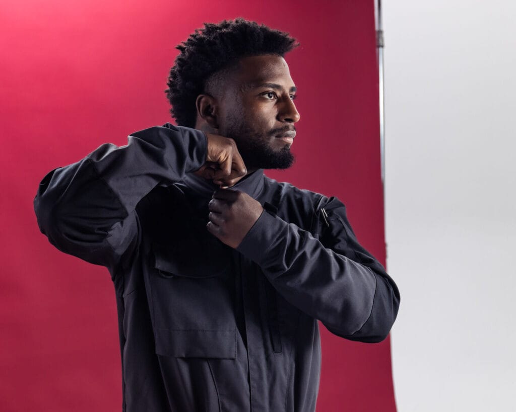 Arbetsjackor med bekväm passform och hög slitstyrka