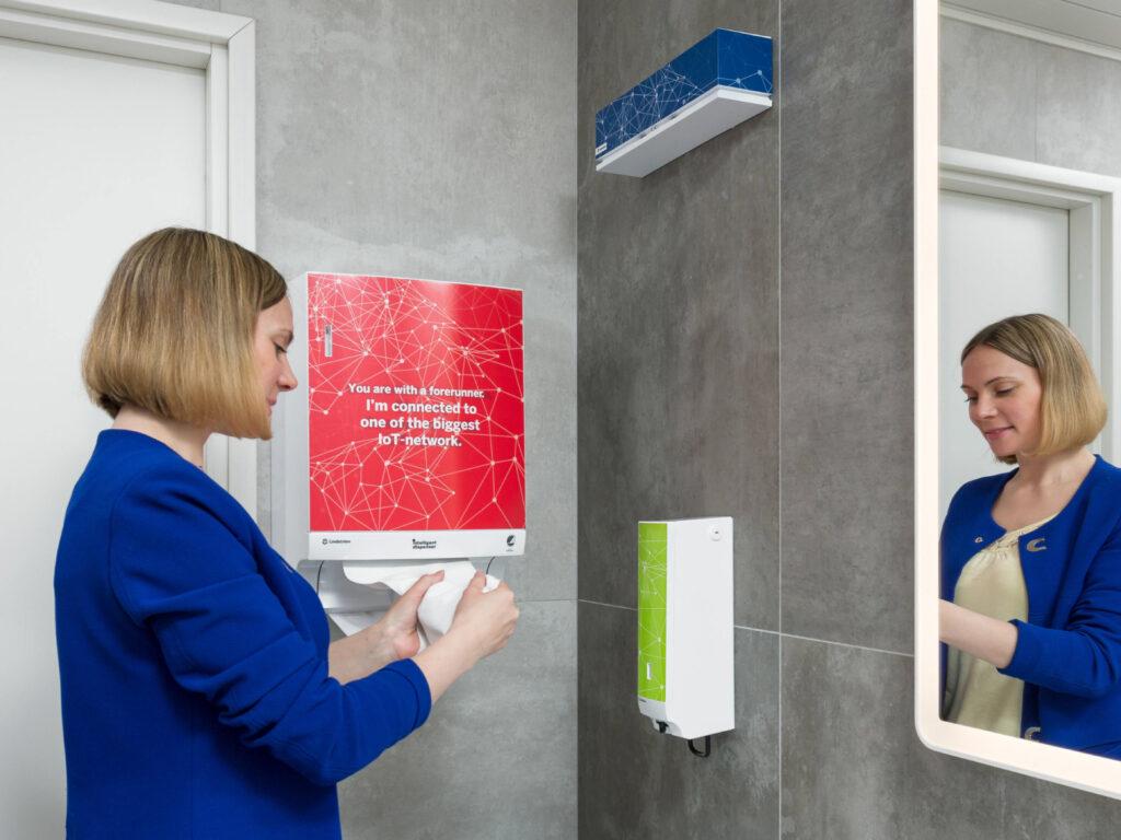 Älyteknologian avulla WC-tilojen tarkastuskäynnit vähenevät 40 %