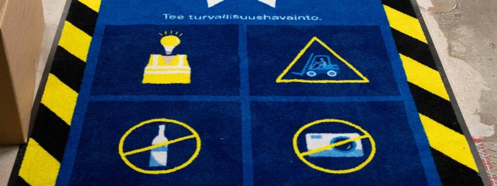 Huomiomatot ovat osa Airamin turvallisuuskulttuuria