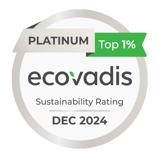 Lindströmin EcoVadis platinamitali erinomaisesta vastuullisuussuorituksesta